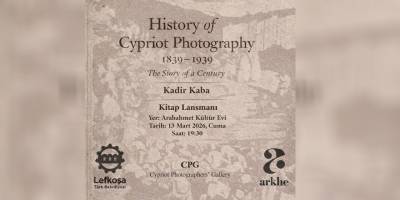 "Kıbrıs Fotoğraf Tarihi" isimli kitabın tanıtımı cuma akşamı yapılacak