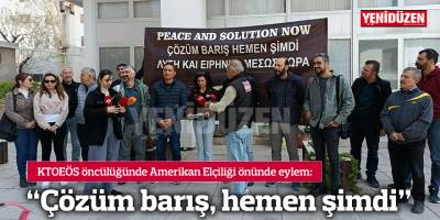 “Çözüm barış, hemen şimdi”