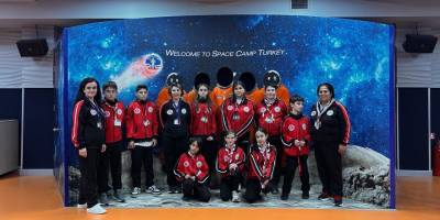 İLDER Girne Belediyesi İzcileri, İzmir’de Uzay Kampı programına katıldı
