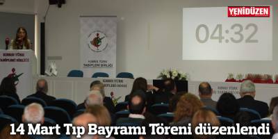 14 Mart Tıp Bayramı Töreni düzenlendi