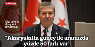 “Akaryakıtta güney ile aramızda yüzde 50 fark var”