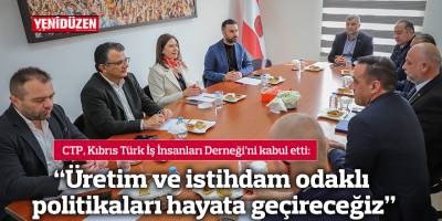 “Üretim ve istihdam odaklı politikaları hayata geçireceğiz”