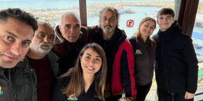 Meritta Deniz Kaplumbağaları Rehabilitasyon Merkezi’nden balıkçılara bayram ziyareti