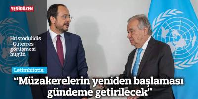 Letimbiotis: Müzakerelerin yeniden başlaması gündeme getirilecek