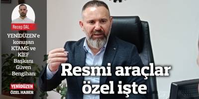 Resmi araçlar özel işte