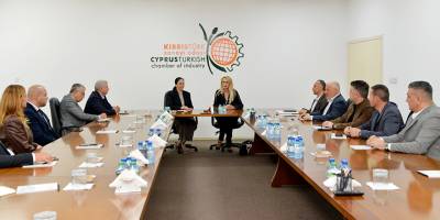 Nilden Bektaş Erhürman, “Yeniden Yeşil Kıbrıs” kapsamında KTTO ve KTSO’yu ziyaret etti