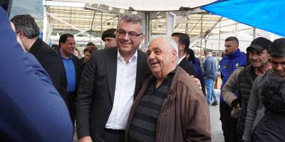 Cumhurbaşkanı Erhürman, Girne’de halkla Buluştu