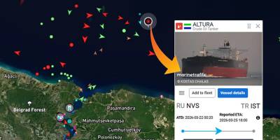 Türk tankerine drone isabet etti