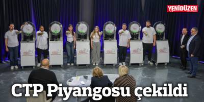 CTP’nin 55’inci yıl piyangosu çekildi
