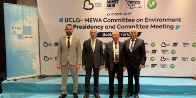 Özçınar, Orta Doğu ve Batı Asya Yerel Yönetimler Teşkilatı'nın çevre toplantısına katıldı