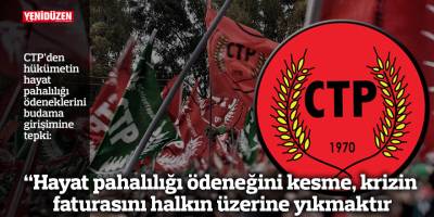 “Hayat pahalılığı ödeneğini kesme, krizin faturasını halkın üzerine yıkmaktır