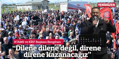 "Dilene dilene değil, direne direne kazanacağız"