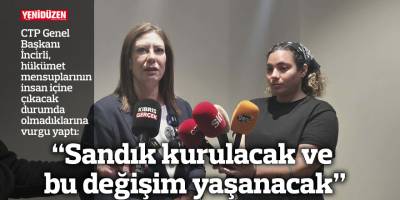 "Sandık kurulacak ve bu değişim yaşanacak"