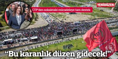 "Bu karanlık düzen gidecek!"