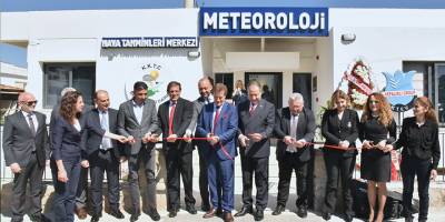 Meteoroloji Dairesi yeni Hava Tahminleri Merkezi düzenlenen törenle açıldı