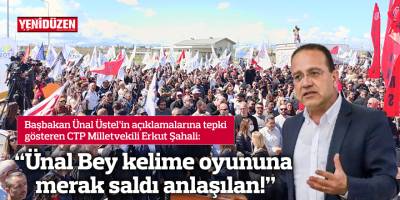 “Ünal Bey kelime oyununa merak saldı anlaşılan!”