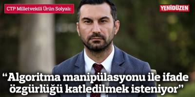 “Algoritma manipülasyonu ile ifade özgürlüğü katledilmek isteniyor”