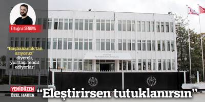 “Eleştirirsen tutuklanırsın”