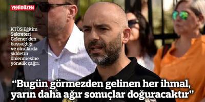 “Bugün görmezden gelinen her ihmal, yarın daha ağır sonuçlar doğuracaktır”