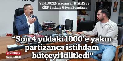 “Son 4 yıldaki 1000’e yakın partizanca istihdam bütçeyi kilitledi”