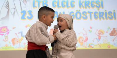 LTB El Ele Kreşi çocukları 23 Nisan’ı aileleriyle birlikte coşkuyla kutladı
