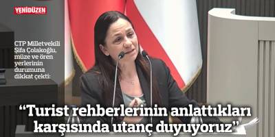 “Turist rehberlerinin anlattıkları karşısında utanç duyuyoruz”