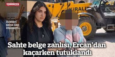 Sahte belge zanlısı, Ercan’dan kaçarken tutuklandı
