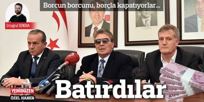 Borcun borcunu, borçla kapatıyorlar...
