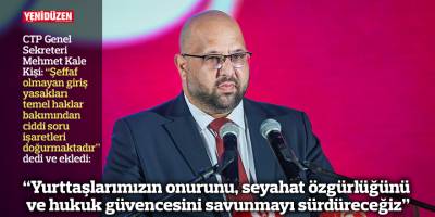 “Yurttaşlarımızın onurunu, seyahat özgürlüğünü ve hukuk güvencesini savunmayı sürdüreceğiz”
