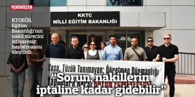 “Sorun, nakillerin iptaline kadar gidebilir”