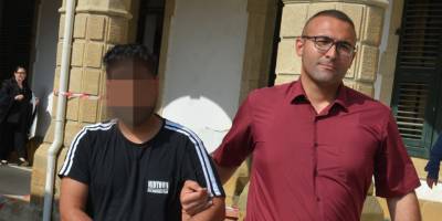 Askeri bölgeyi ihlal ederek Kıbrıs’ın güneyinden kuzeyine geldi