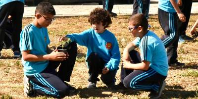 AB Bilgi Merkezi, Lefkoşa Dr. Suat Günsel İlkokulu’nda ağaç dikim etkinliği düzenledi