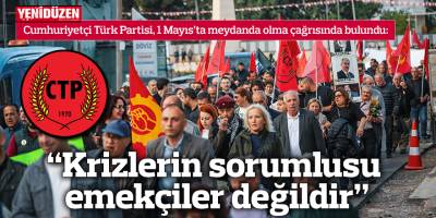 “Krizlerin sorumlusu emekçiler değildir”