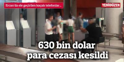 Ercan’da ele geçirilen kaçak telefonlar… Gümrük Dairesi: “Konu adli makamlara devredildi”