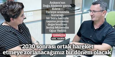 “2030 sonrası ortak hareket etmeye zorlanacağımız bir dönem olacak”