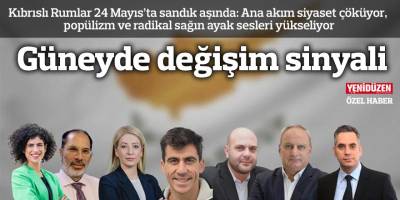 Güneyde değişim sinyali