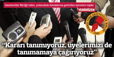 “Kararı tanımıyoruz, üyelerimizi de tanımamaya çağırıyoruz”