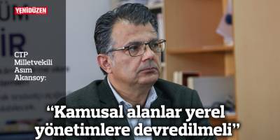“Kamusal alanlar yerel yönetimlere devredilmeli”
