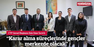 İncirli: Karar alma süreçlerinde gençler merkezde olacak