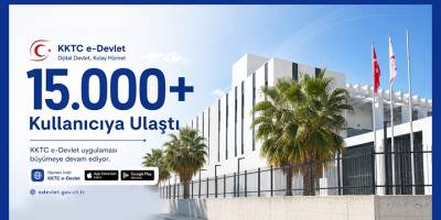 KKTC e-Devlet mobil uygulaması 15 bini aşkın kayıtlı kullanıcıya ulaştı