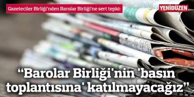 “Oldubitti anlayışını kabul etmiyoruz”