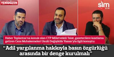 “Adil yargılanma hakkıyla basın özgürlüğü arasında bir denge kurulmalı”