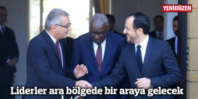 Liderler ara bölgede bir araya gelecek