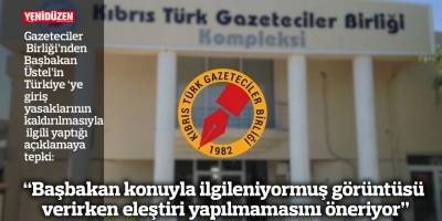 “Başbakan konuyla ilgileniyormuş görüntüsü verirken eleştiri yapılmamasını öneriyor”