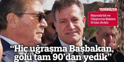 “Hiç uğraşma Başbakan, golü tam 90’dan yedik”