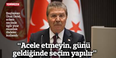 “Acele etmeyin, günü geldiğinde seçim yapılır”