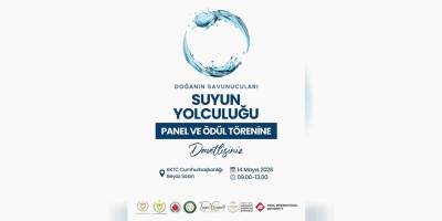 GİKAD “Suyun Yolculuğu” paneli yapılıyor