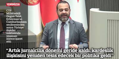 “Artık jurnalcilik dönemi geride kaldı, kardeşlik ilişkisini yeniden tesis edecek bir politika geldi”