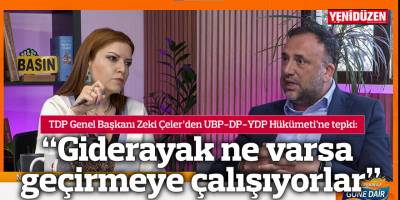 “Giderayak ne varsa geçirmeye çalışıyorlar”