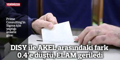 DISY ile AKEL arasındaki fark 0.4’e düştü, ELAM geriledi